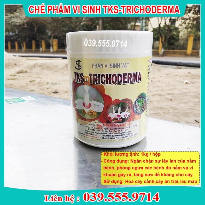 CHẾ PHẨM SINH VẬT TKS-TRICHODEMA LỌ 1KG -TRỪ NẤM VÀ VI KHUẨN