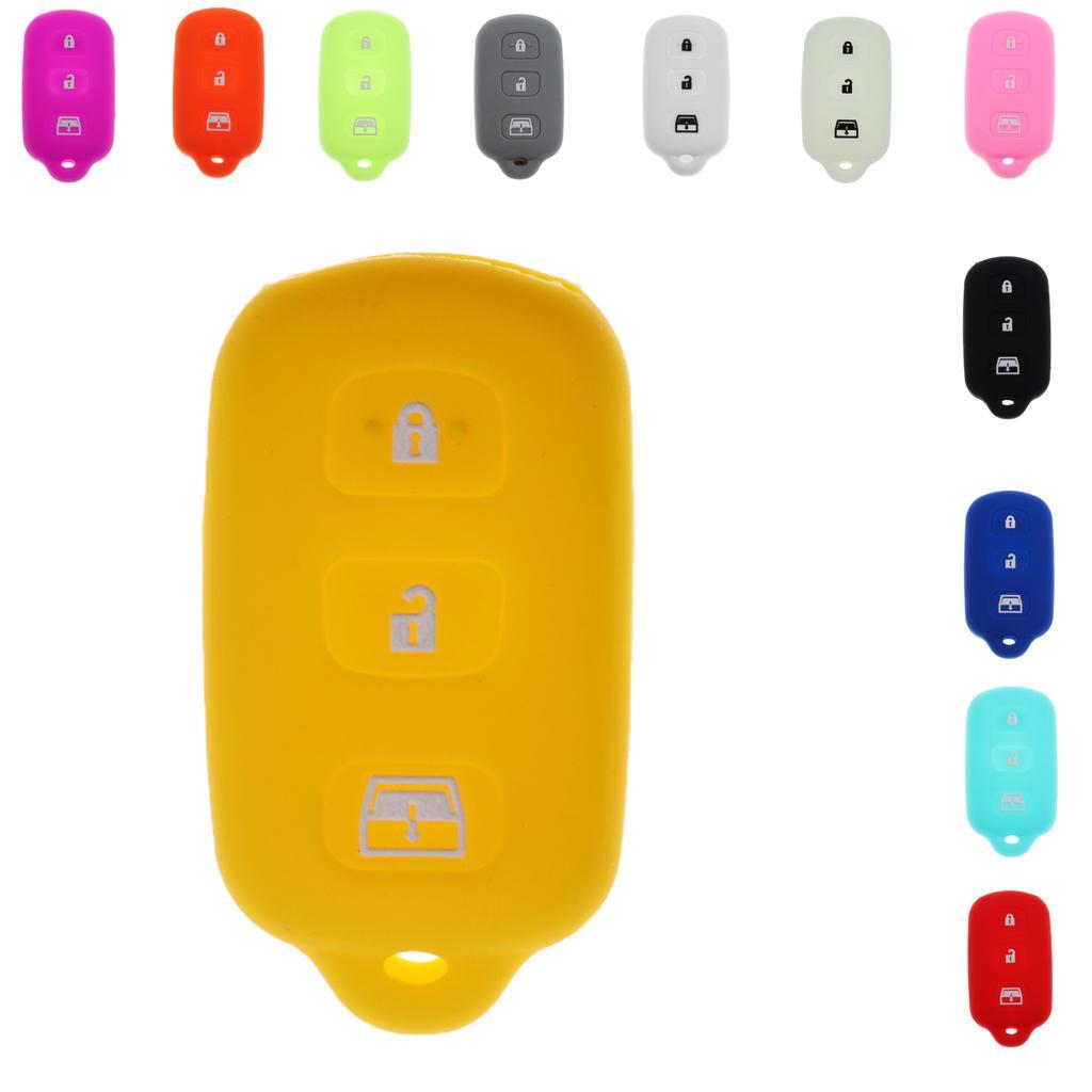 3BTN Car Remote Key Protective Silicone Case Cover For