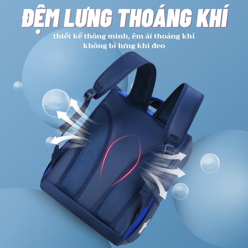 Balo học sinh Sakawin 02, Balo đi học chống gù chống cong vẹo cột sống cho bé, Phù hợp nhiều độ tuổi