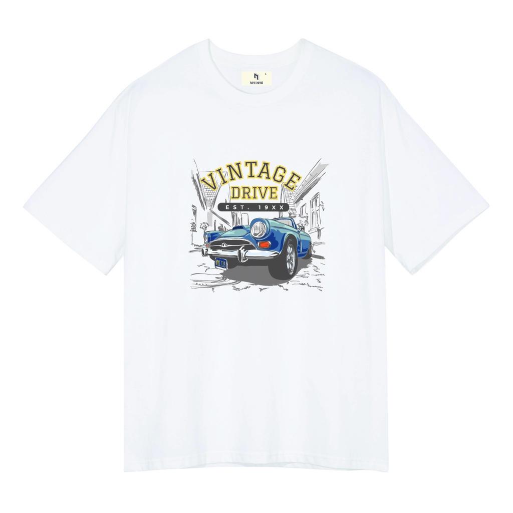 Áo thun Unisex Vintage Driven