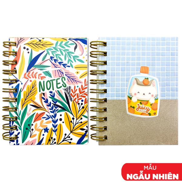 Bộ 2 Sổ Lò Xo Mini - Blueangel (Mẫu Màu Giao Ngẫu Nhiên)