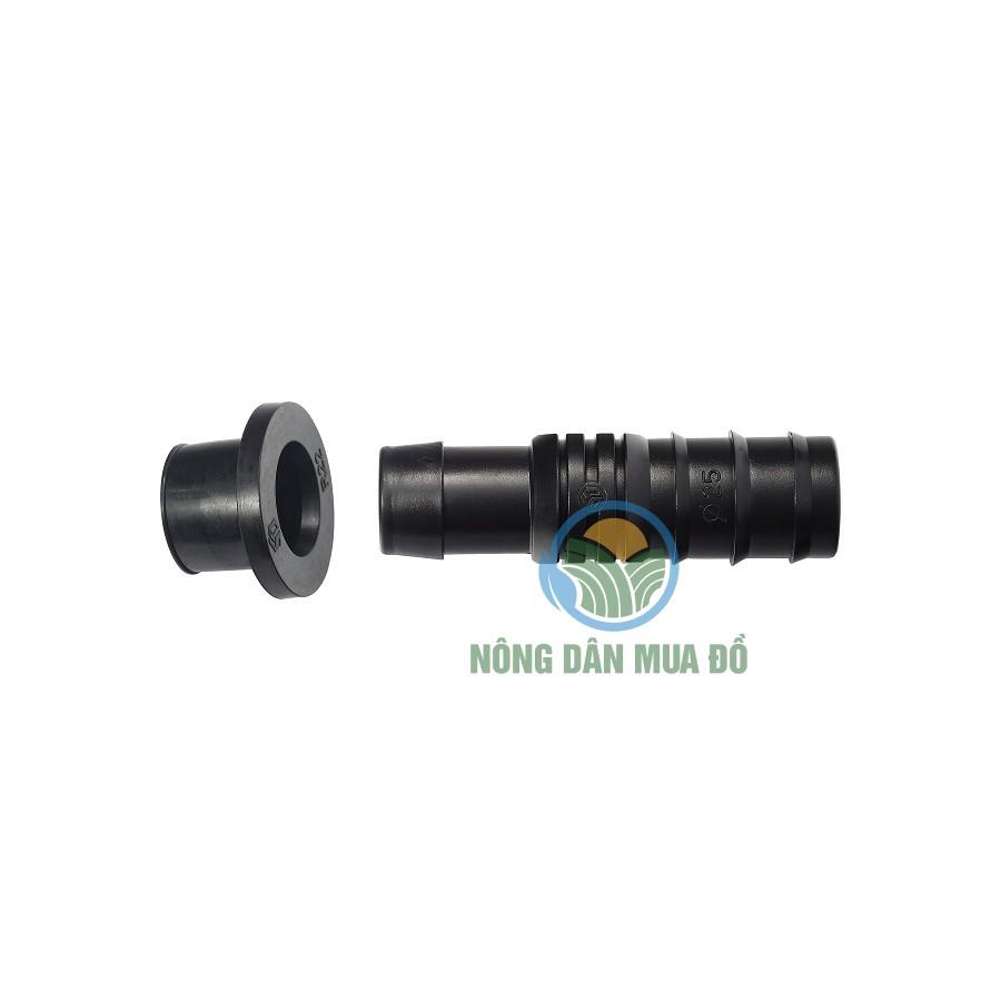 10 Khởi thủy ống pe 25mm kèm roăng cao su
