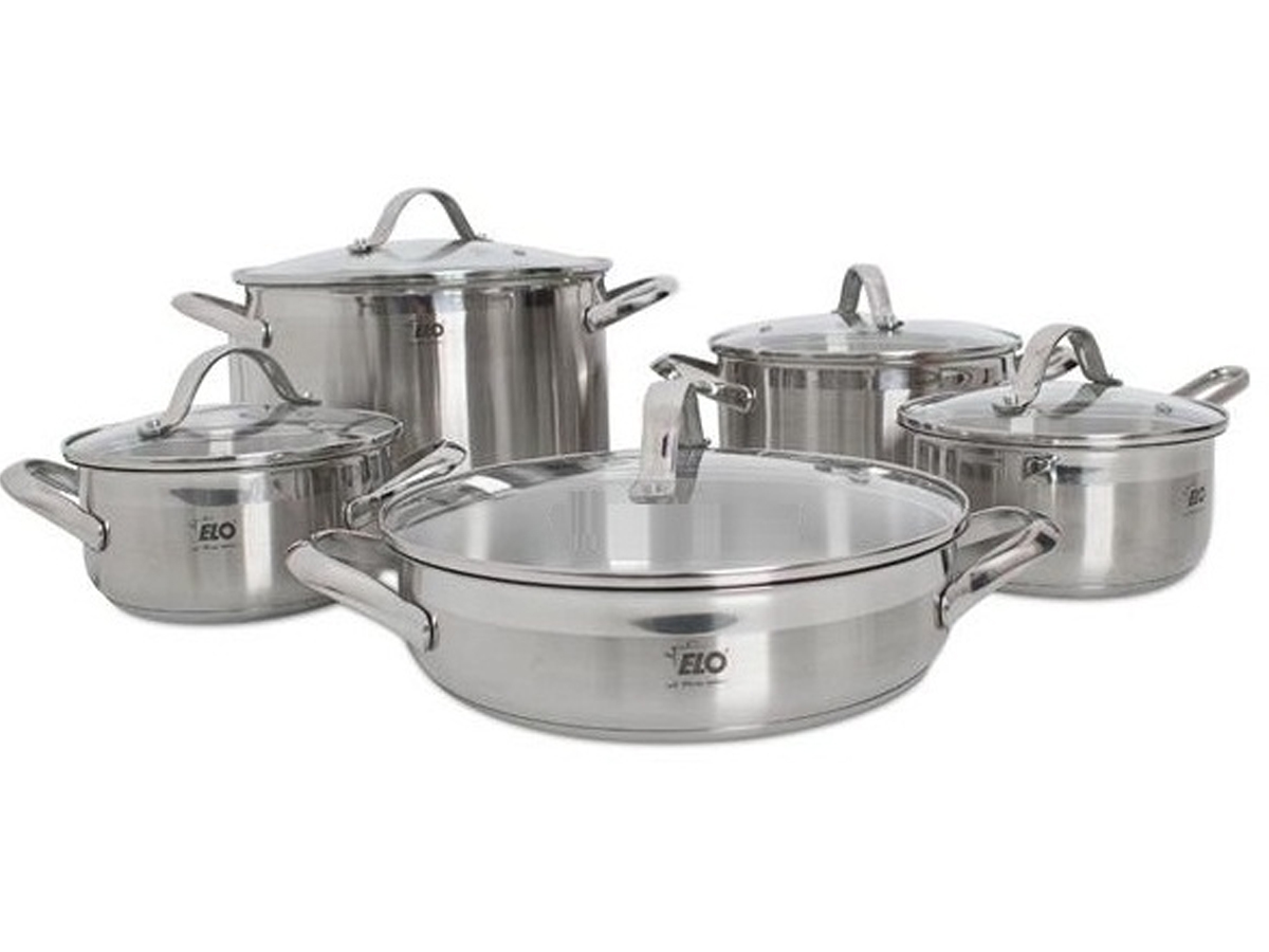 BỘ NỒI INOX CAO CẤP ELO BELLE 5 CHIẾC Hàng chính hãng