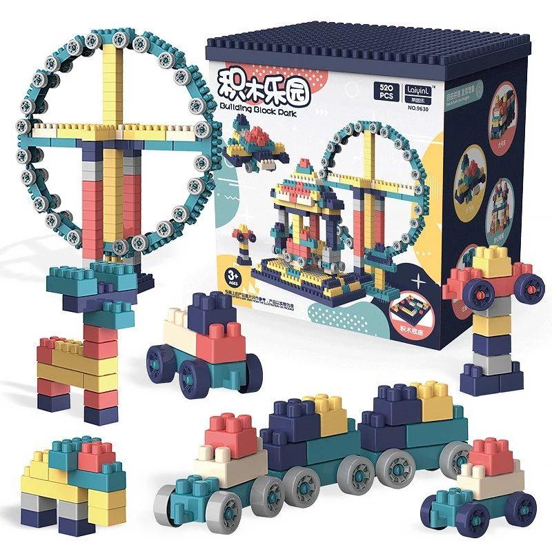 Bộ đồ chơi lego xếp hình 520 chi tiết cho bé lắp ráp