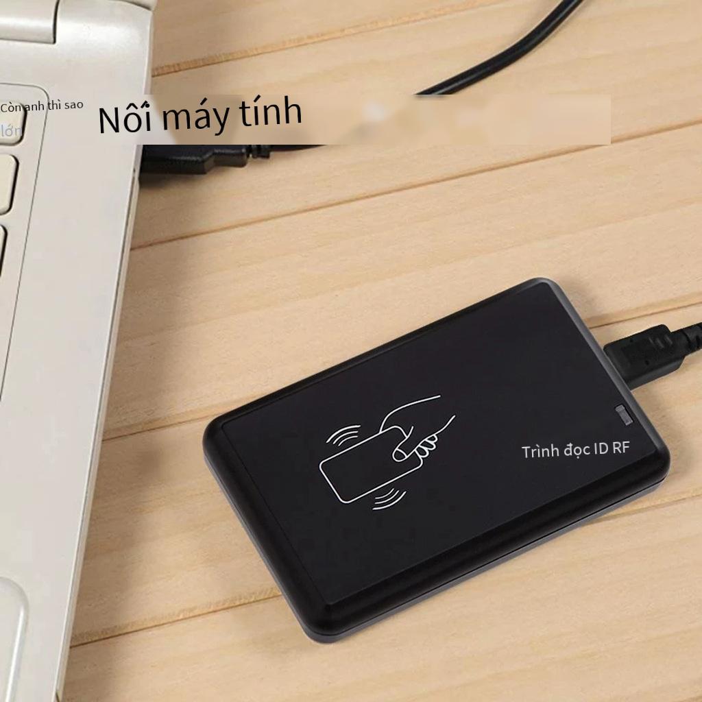 Vận Chuyển Nhanh Chóng Cấu Hình Định Dạng Đầu Ra Giao Diện USB Đầu Đọc Thẻ ID 125KHz Gần EM Đầu Đọc Thẻ Thông Minh