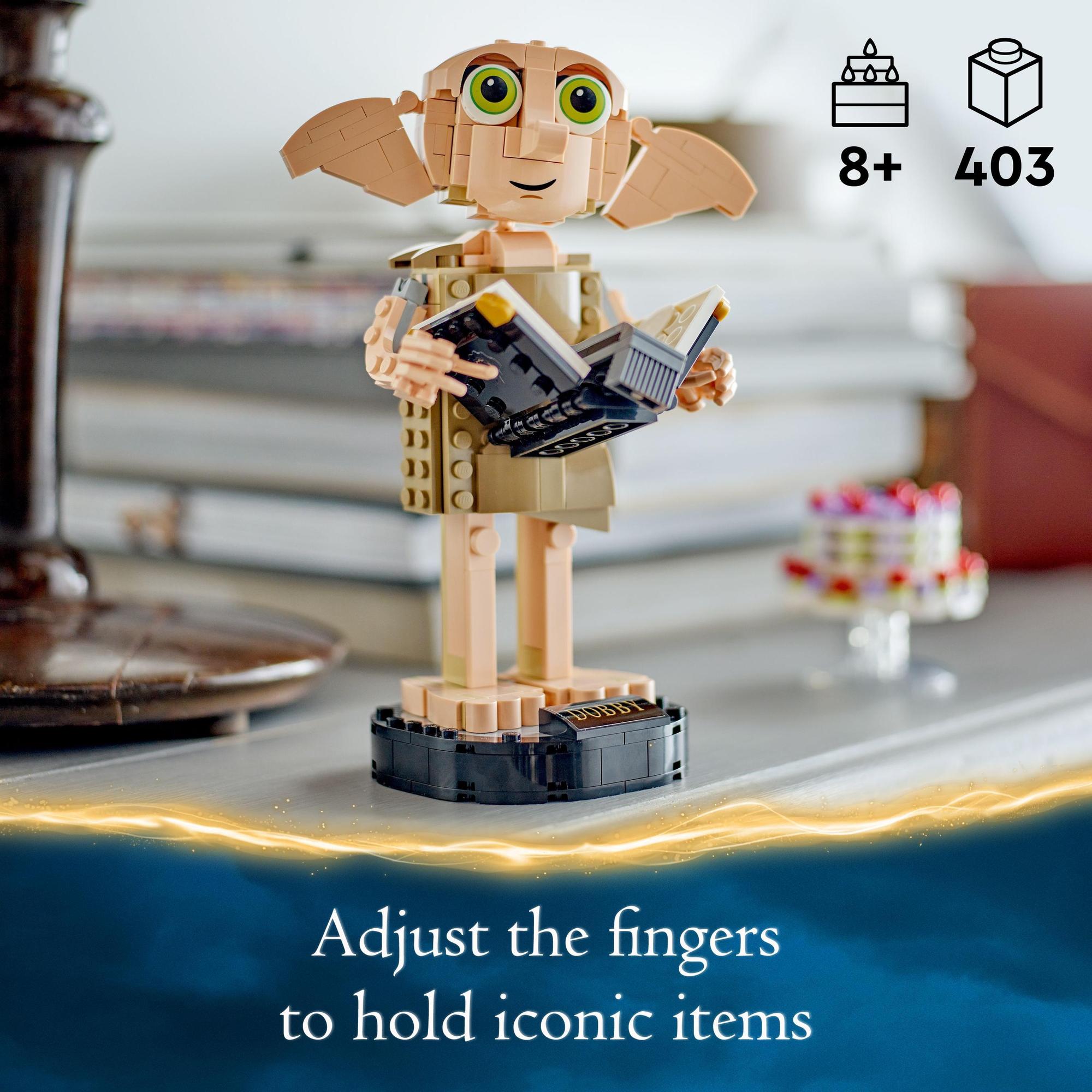 LEGO HARRY POTTER 76421 Đồ chơi lắp ráp Chú yêu tinh Dobby (403 chi tiết)