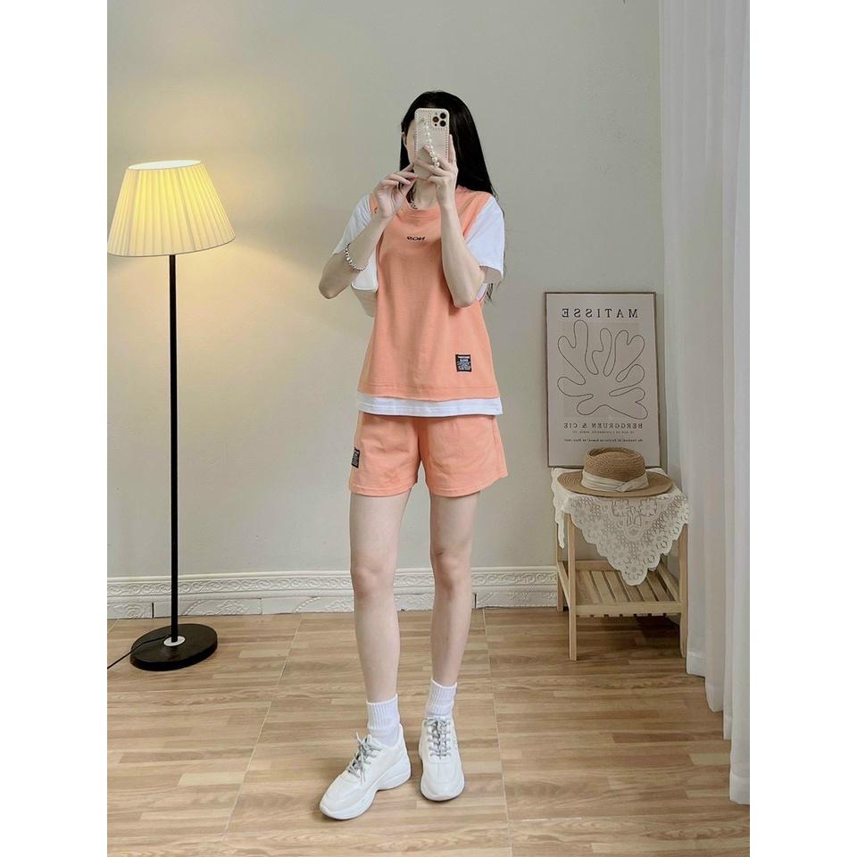 Đồ Bộ Thể Thao Mặc Nhà ROM Chất Thun Cotton Lạnh Co Giãn Phong Cách Tiểu Thư Sang Chảnh Cá Tính Hot Trend Mới