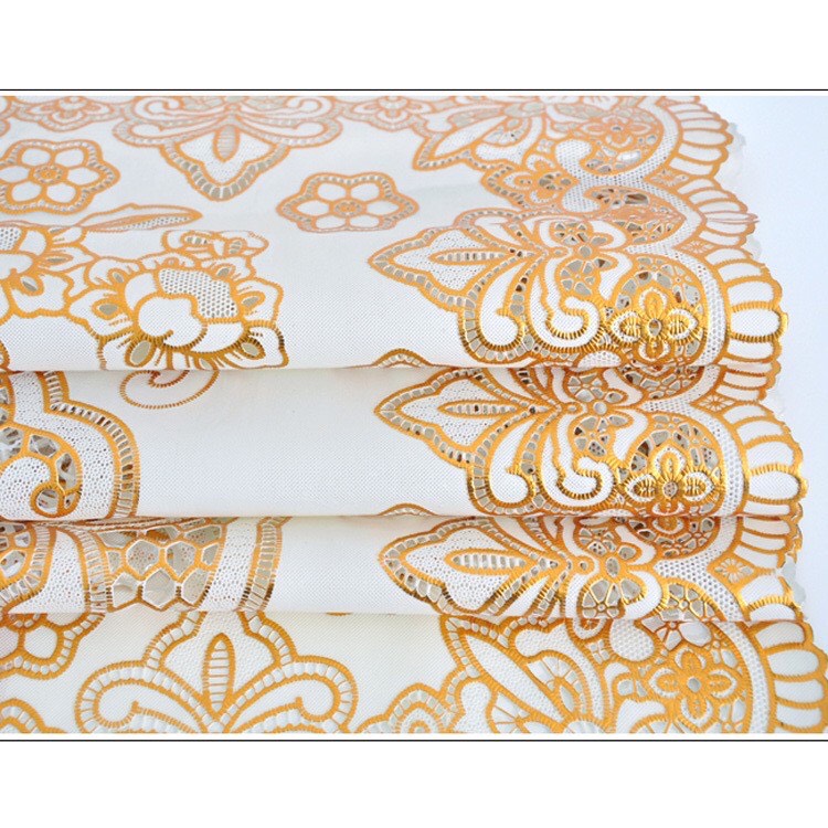 Khăn trải bàn hoa văn đẹp mắt rộng 75cm dài 120cm