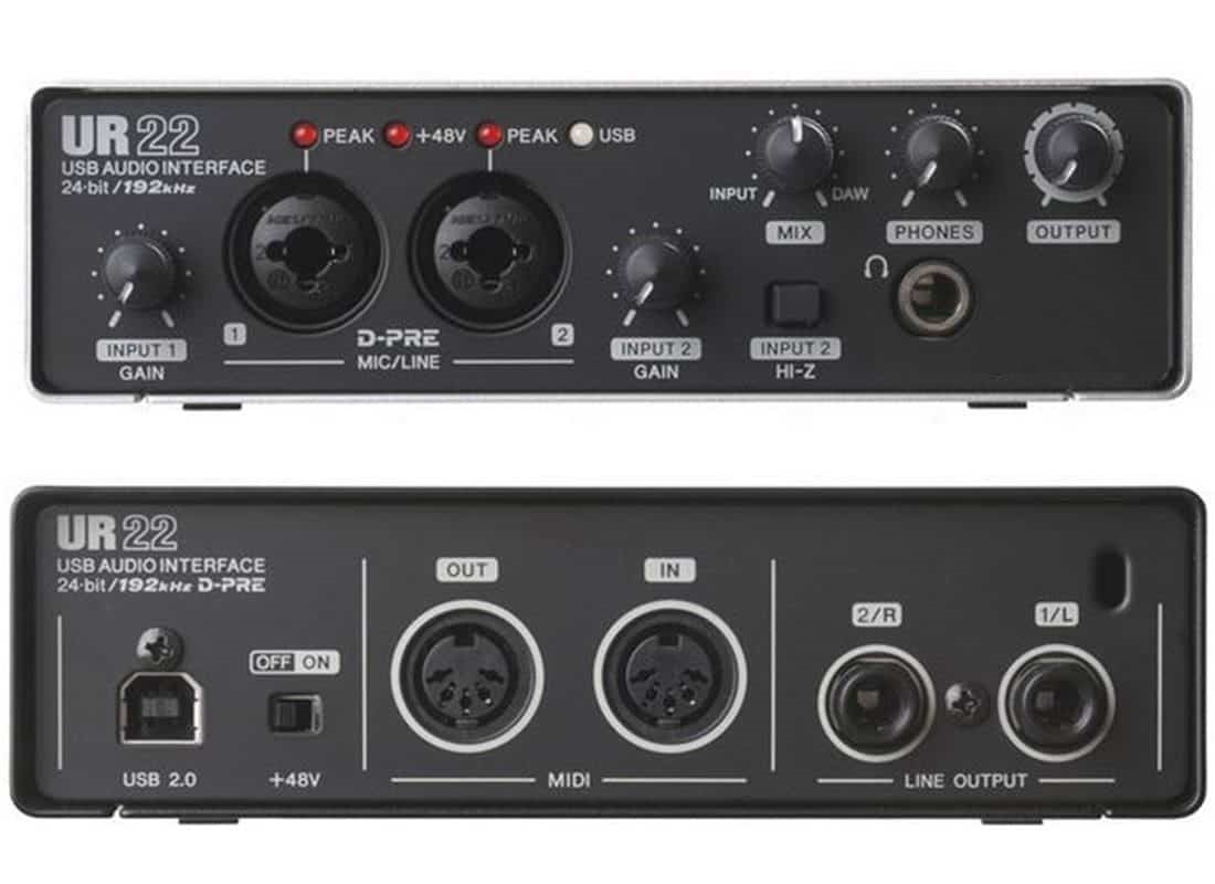 sound card thu âm hát live stream Steingberg UR22 MK2 - LIKE NEW