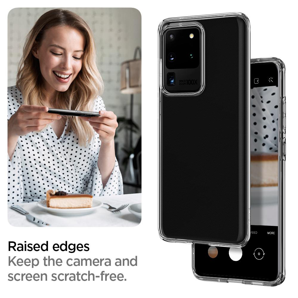 Ốp Lưng Spigen Liquid Crystal Samsung Galaxy s20 Ultra - Hàng Chính hãng