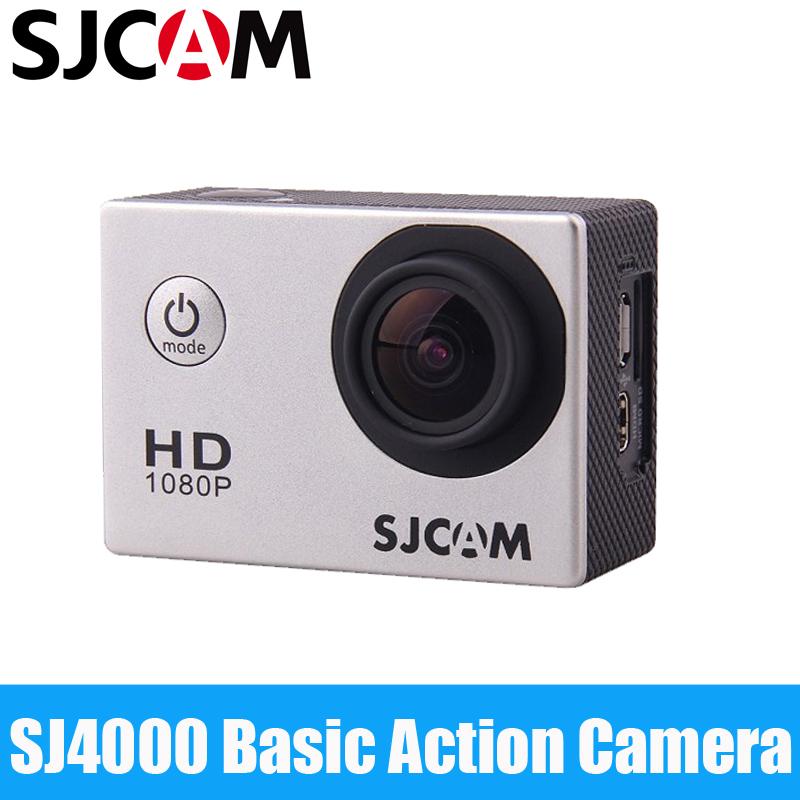 Bản gốc SJCAM SJ4000 Camera hành động cơ bản Trò bảo vệ 1080p Máy ảnh mũ bảo hiểm HD 2.0 "Đăng ký xe thể thao DVR