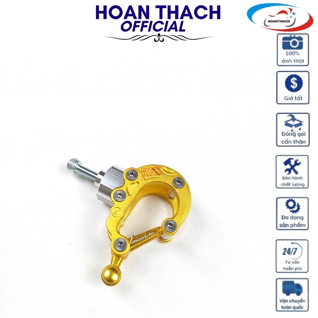 Móc Ốc Sên Cnc Gắn Mọi Loại Xe Máy ( Màu Vàng ) ,SP018624