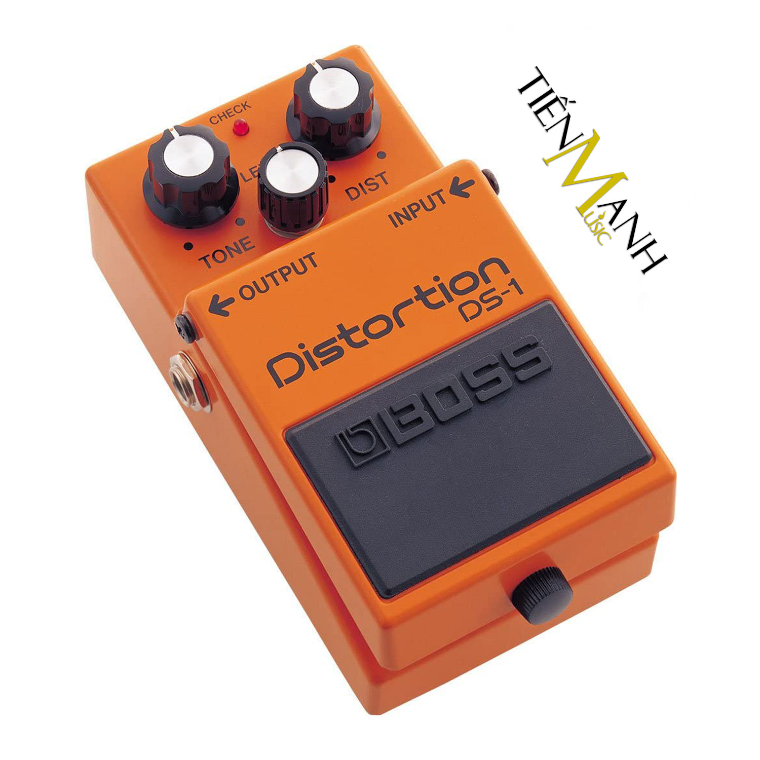 Phơ Guitar Boss DS-1 Distortion - Bàn đạp Fuzz Pedals Effects DS1 Hàng Chính Hãng - Kèm Móng Gẩy DreamMaker