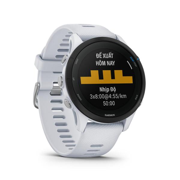 Đồng Hồ Thông Minh Theo Dõi Vận Động Theo Dõi Sức Khỏe Garmin Forerunner 255 Music_Hàng chính hãng