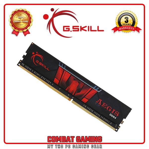 RAM Gskill Aegis DDR4 8GB BUS 2400 + 2666 - Hàng Chính Hãng