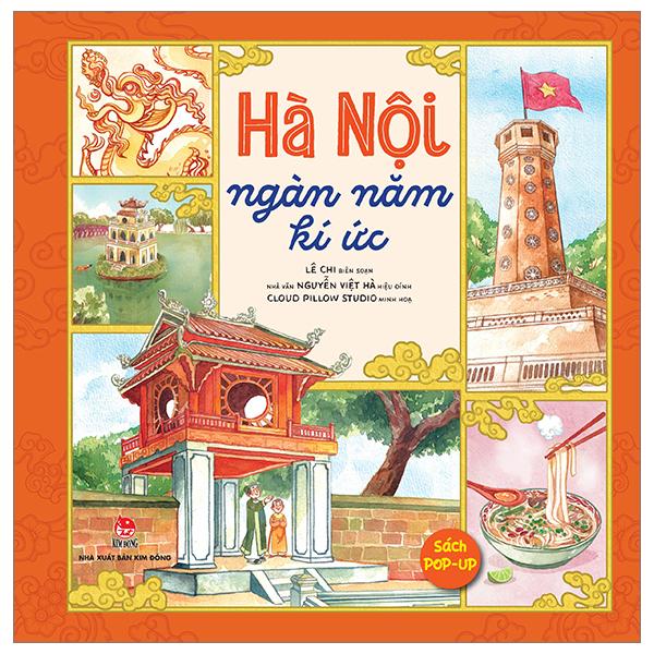 Sách - Hà Nội Ngàn Năm Kí Ức - Sách Pop-Up (Tái Bản 2024)