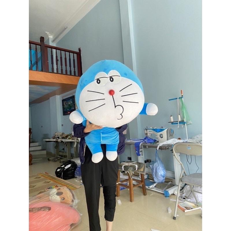 Gấu Bông Doremon Nằm Nhiều Biểu Cảm Cười, Chu Môi, Doraemon To Gối Ôm Cho Người Lớn, Trẻ Em Kiểu Dáng Cute