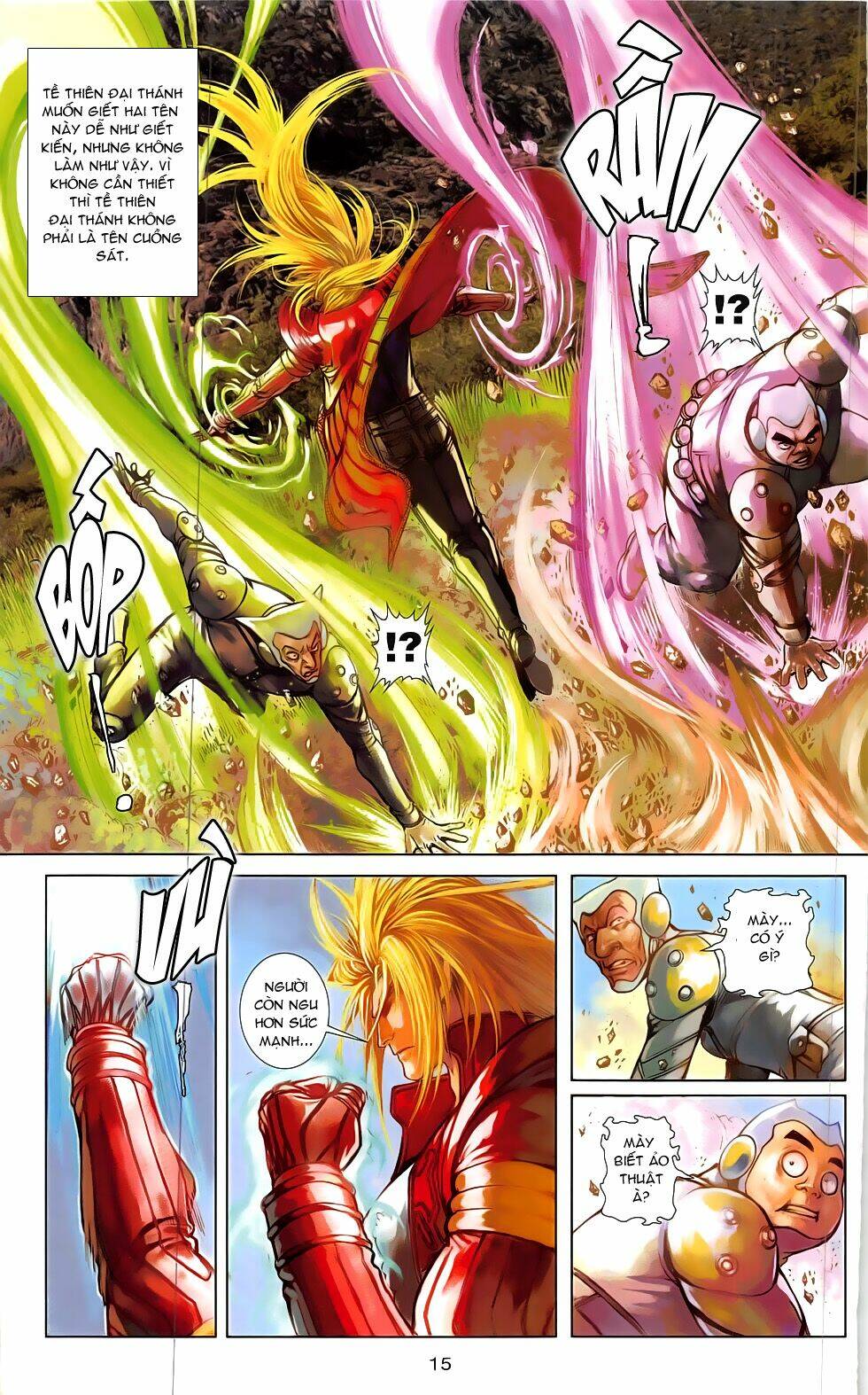 thần binh đấu giả (saint warrior) chapter 3.1 15