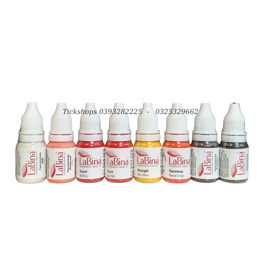 Mực Môi Labina Đức chai 10ml chuẩn hãng