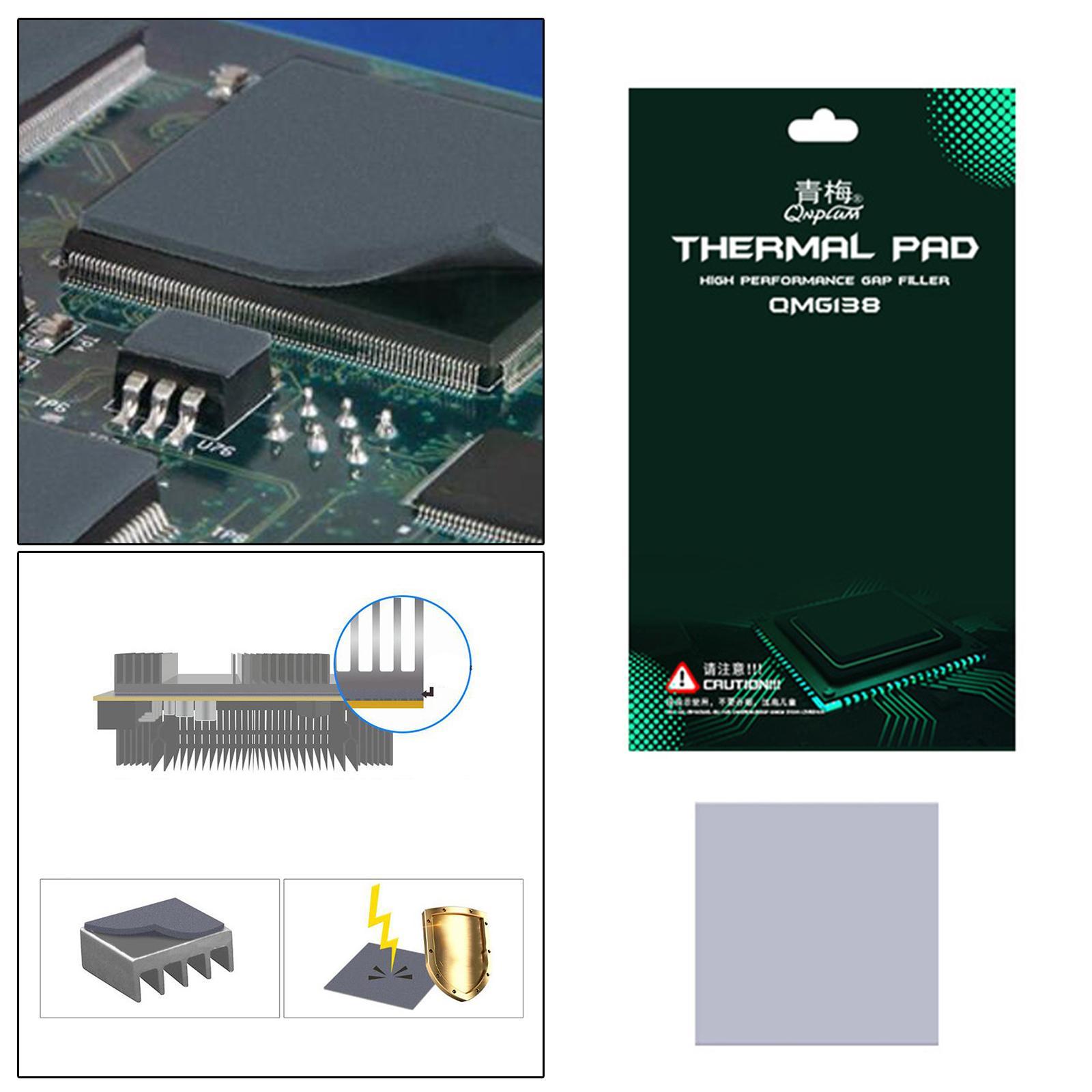 Silicone Thermal Pad 13.8 W/ for CPU Coolers LED