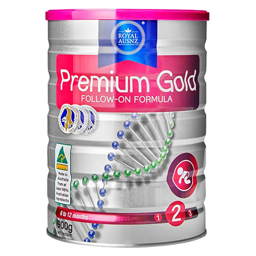 Sữa Hoàng Gia Úc Dành Cho Trẻ Từ 6 - 12 Tháng Tuổi  Premium Gold 2 - 900gr