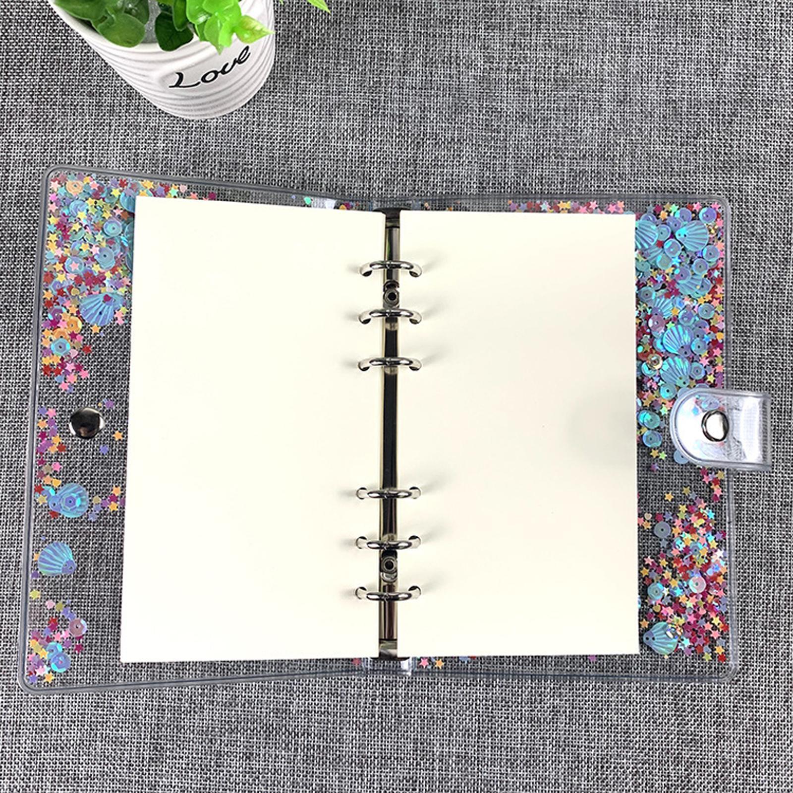 A6 Refillable Ring Binder Functional Exquisite Durable Smooth for A6 Paper