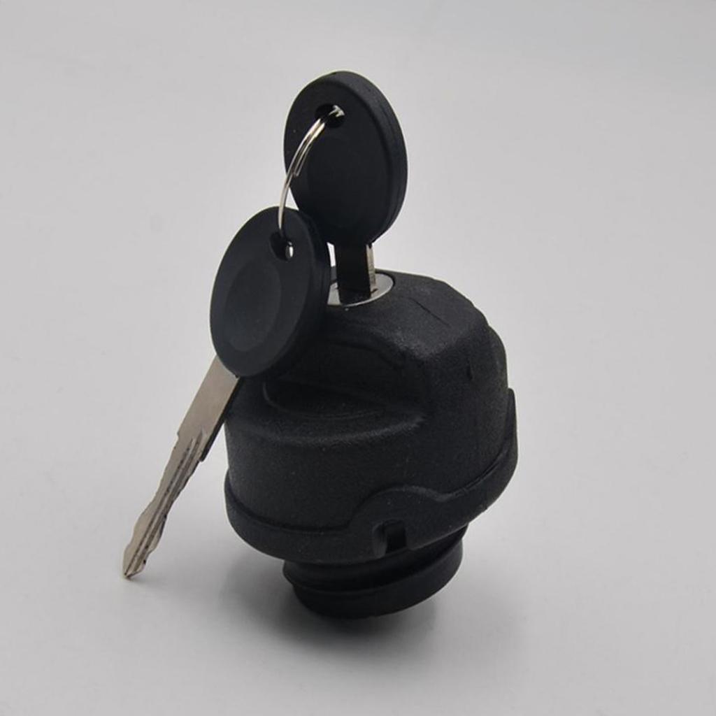 Car Fuel Petrol Gas Cap Black + Keys Fits for Opel Vauxhall Zafira Vectra