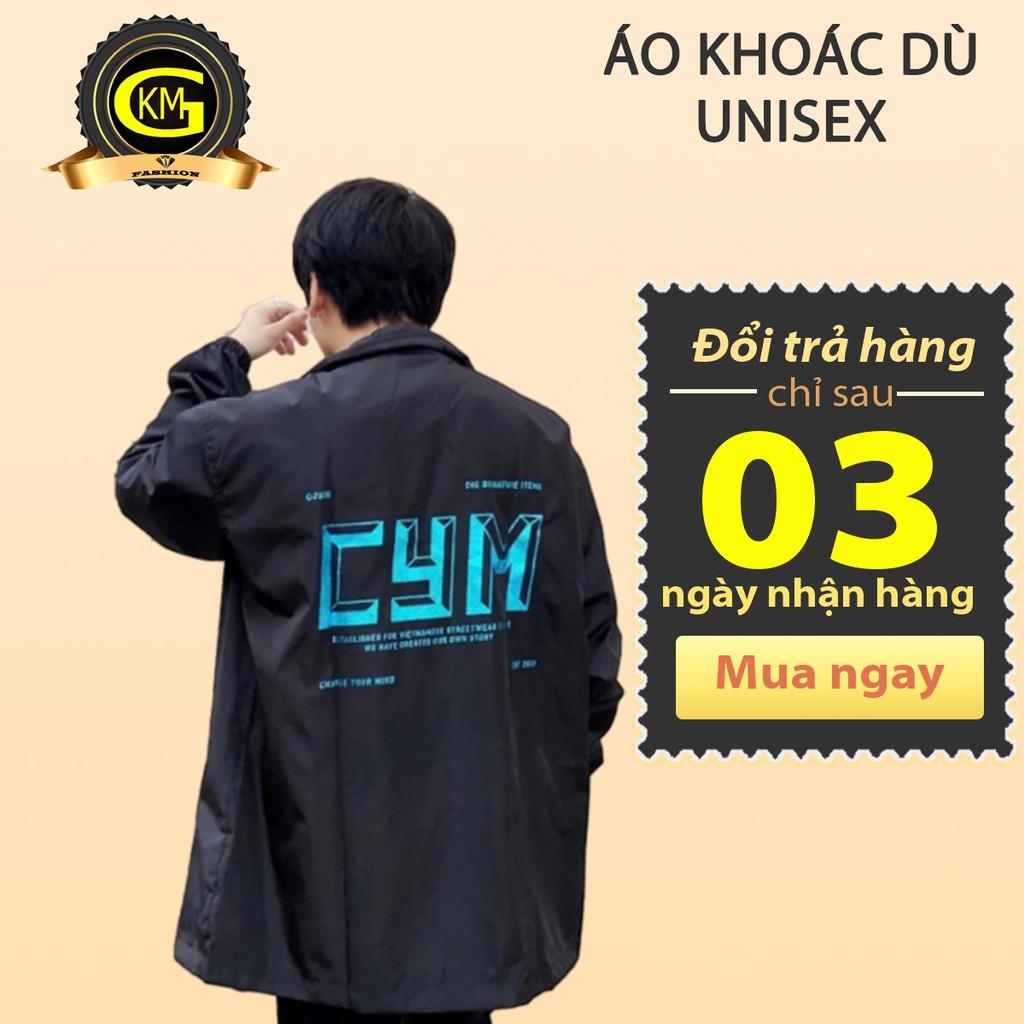 Áo khoác C.Y.M màu đen unisex năng động cá tính