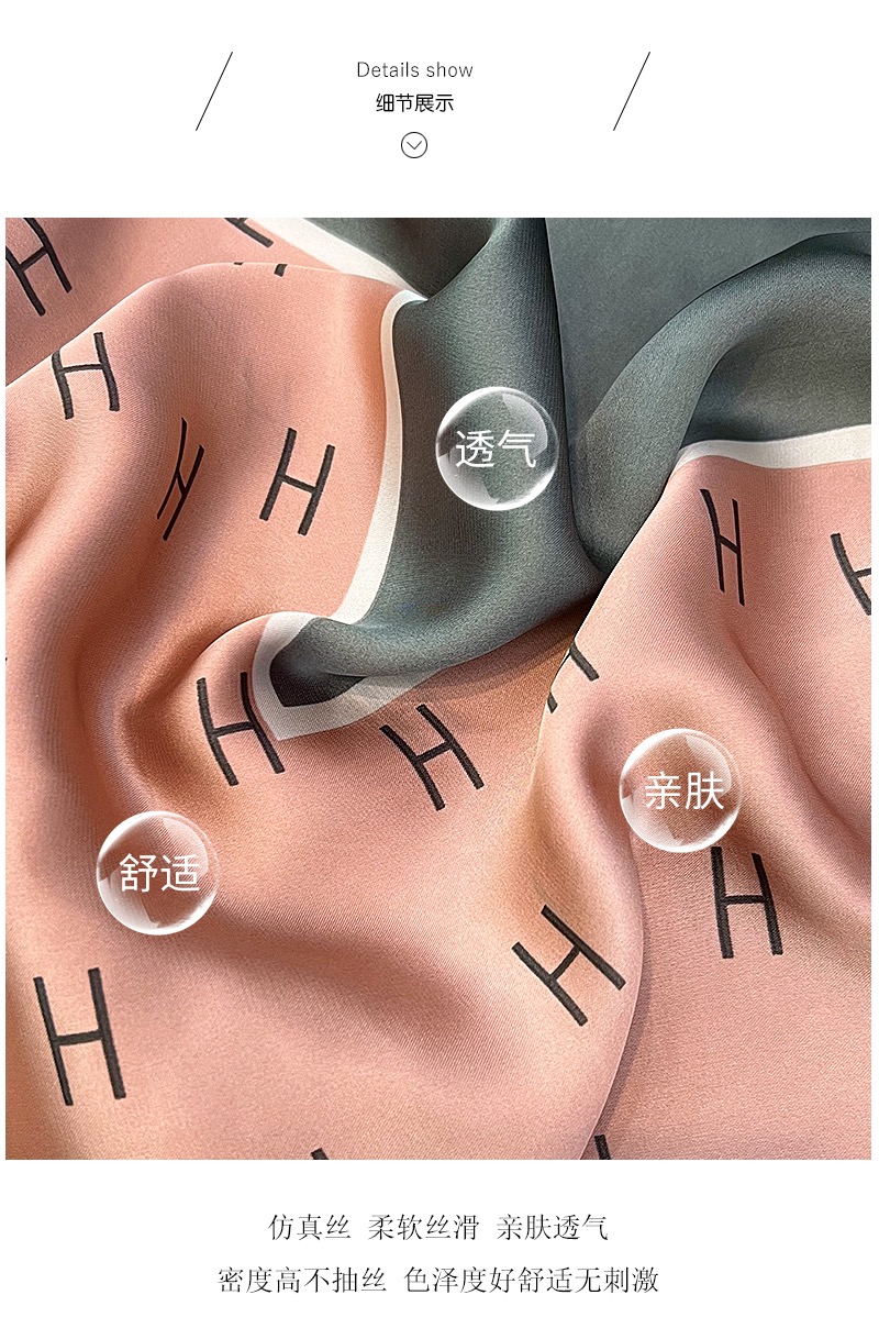 KHĂN CHOÀNG LỤA DÁNG DÀI CỰC SANG PHONG CÁCH TÂY ÂU SANG XỊN MỊN MÃ 07