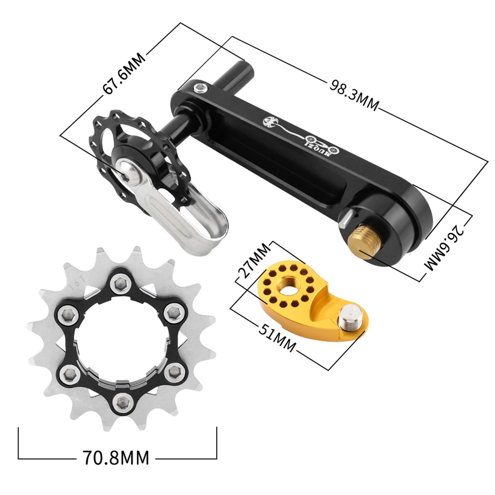 Bike Single Speed Conversion Wrench Aluminum Alloy Single Speed Cassette