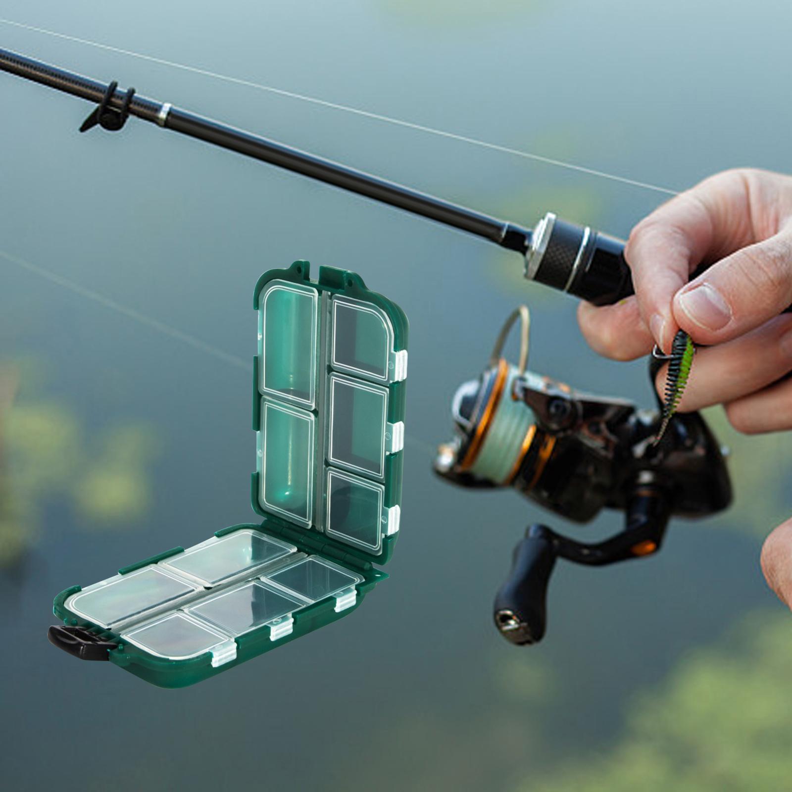 Fishing Tackle Box Hooks Container Case Fishing Tackle Storage Container