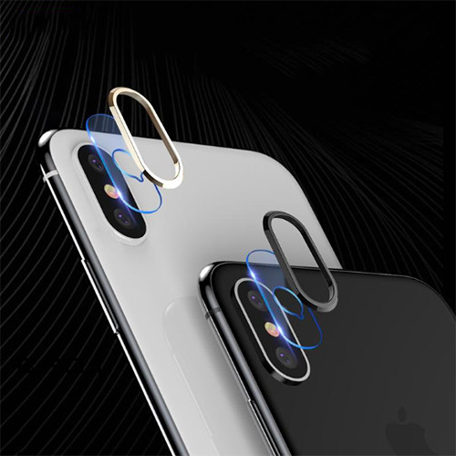 Kính Cường Lực Và Vành Bảo Vệ Camera IPhone XS MAX - TITAN CP01 - Hàng Chính Hãng