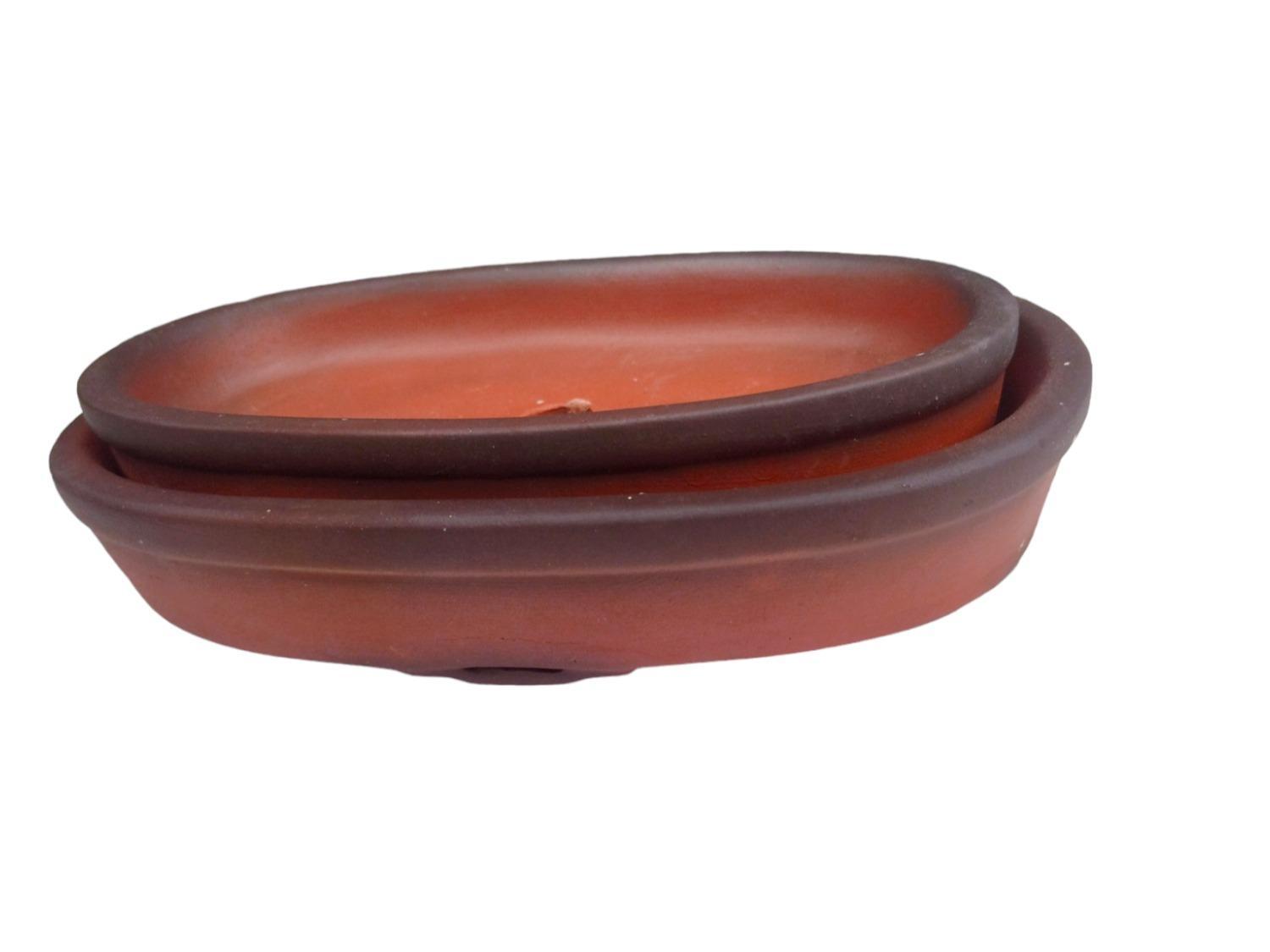 Chậu Bầu Dục Gốm Nung Trồng Cây Bonsai - Sản Phẩm Chất Lượng Cao Cho Vườn Nhà Và Nội Thất Tạo Điểm Nhấn Tự Nhiên