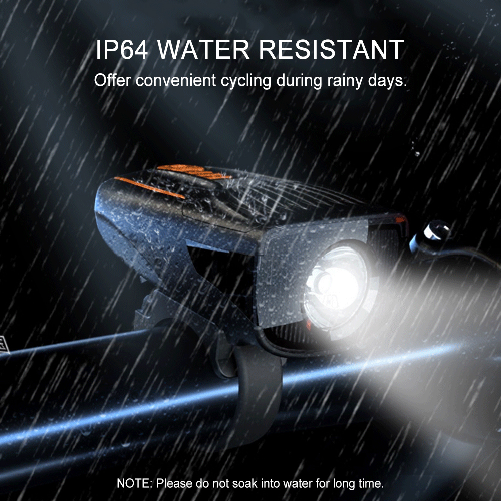 Đèn LED Siêu Sáng Gắn Phía Trước Xe Đạp Chống Nước Có Thể Sạc Lại Cho Xe Đạp MTB