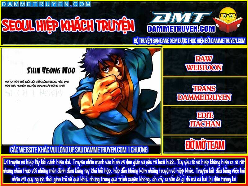 seoul hiệp khách truyện chapter 1 1