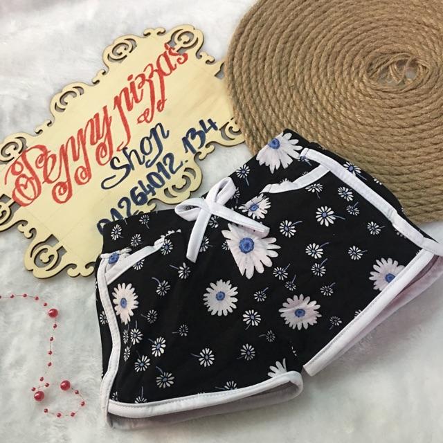 Combo 2 quần đùi thun bông cho bé gái QS80-0604