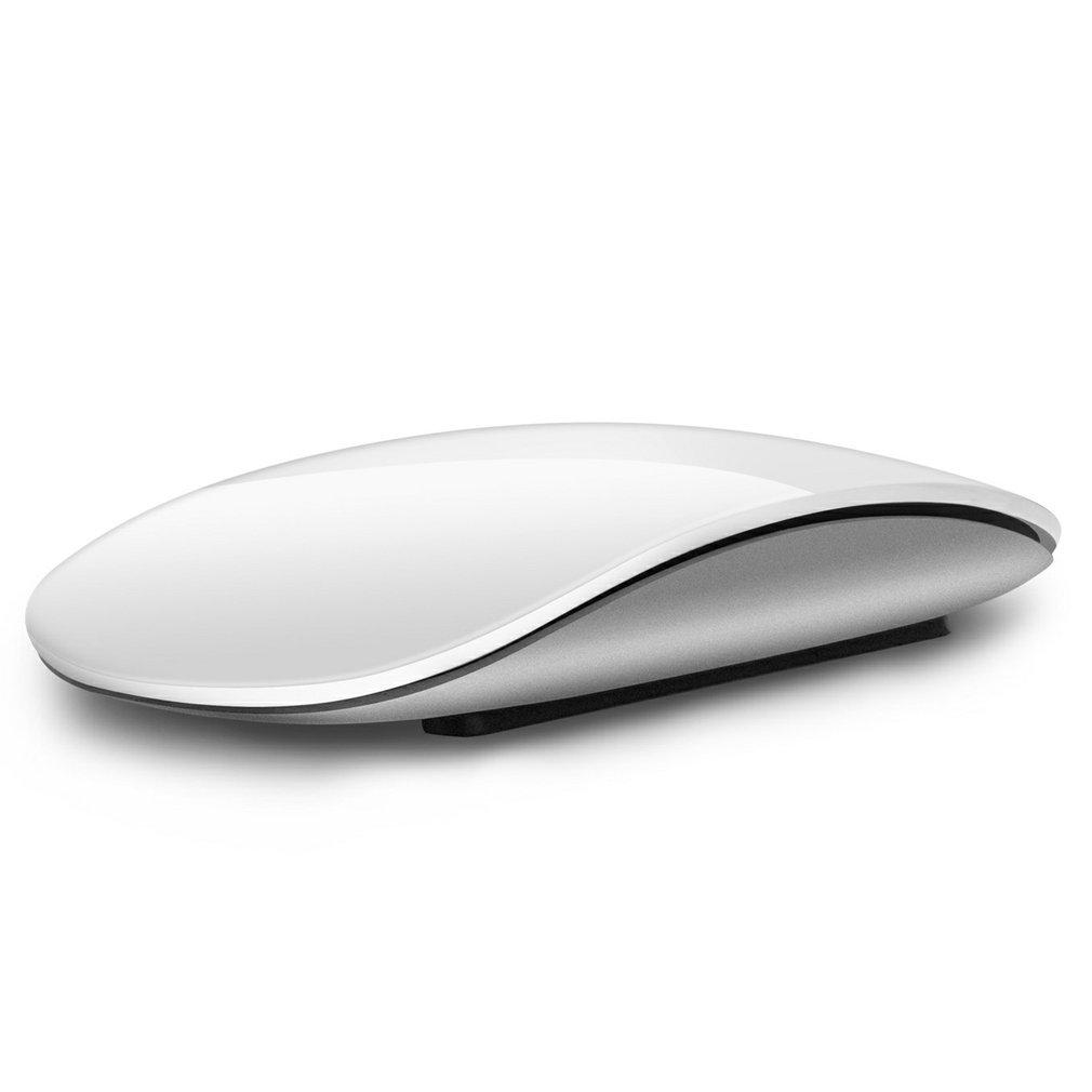 Bluetooth-Tương Thích Magic Mouse Im Lặng Sạc Laser Máy Tính Slim Thiết PC Chuột Cho Apple Macbook Microsoft