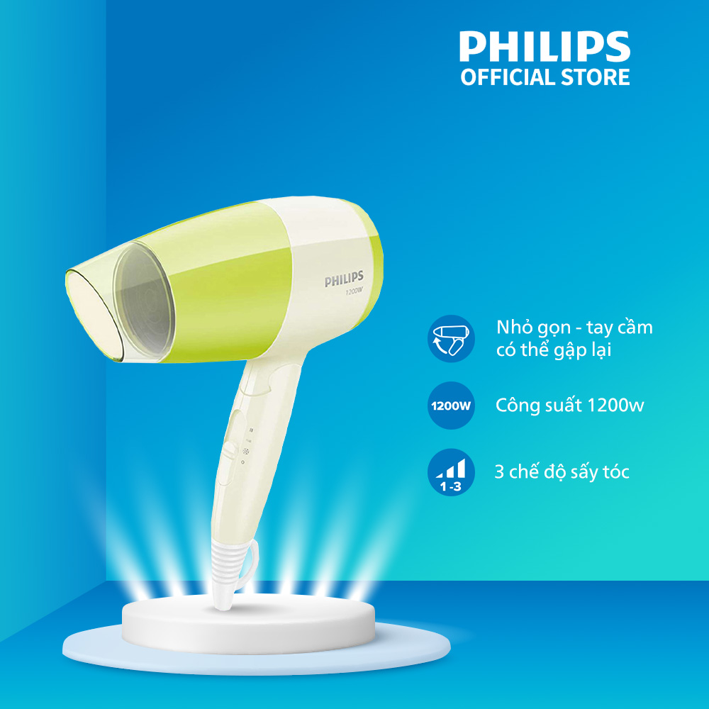 Máy sấy tóc Philips BHC015/00 - Chăm sóc tóc dễ dàng