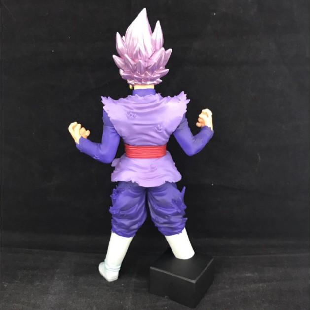 Mô Hình Dragon Ball - Super Saiyan Black Goku Pink nét chi tiết mặt đẹp sơn đậm chuẩn hình