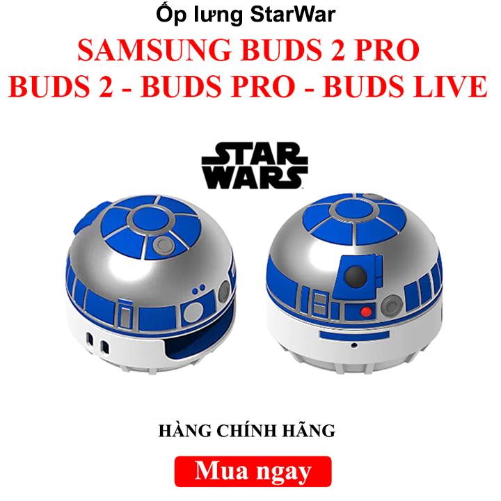 Ốp lưng StarWar tai nghe Galaxy Buds 2/Buds2 Pro/Buds Live/Buds Pro