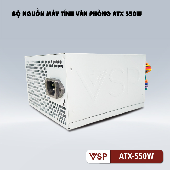 Nguồn máy tính VSP 550W ATX - Hàng chính hãng VSP phân phối