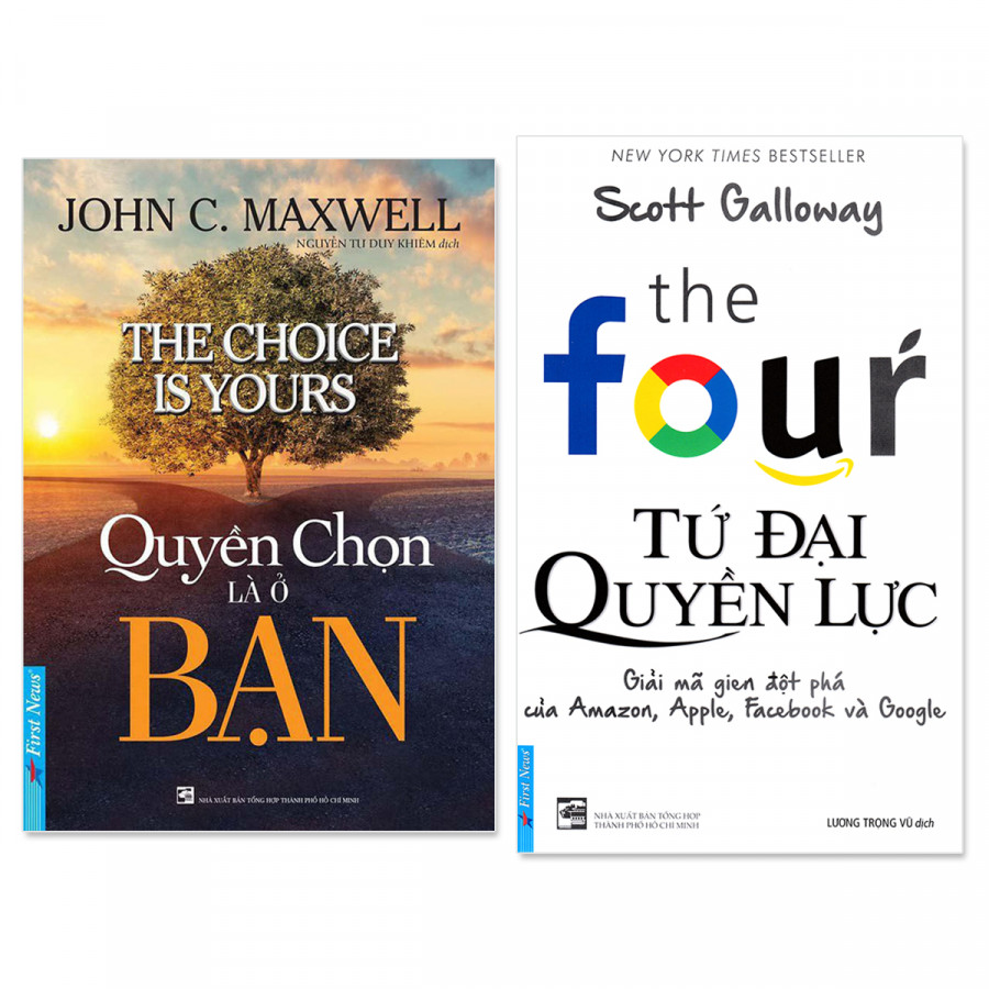 Combo 2 cuốn: Tứ Đại Quyền Lực, Quyền Chọn Là Ở Bạn