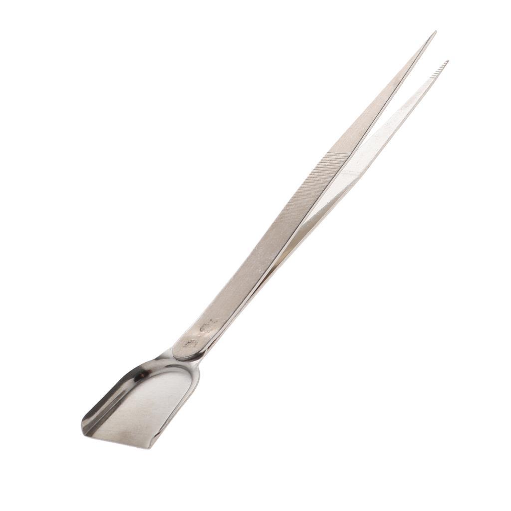 2x Craft Jewelry Beading Scoops Diamong Tweezer &amp; Gemstone Bead Pick Up Tool