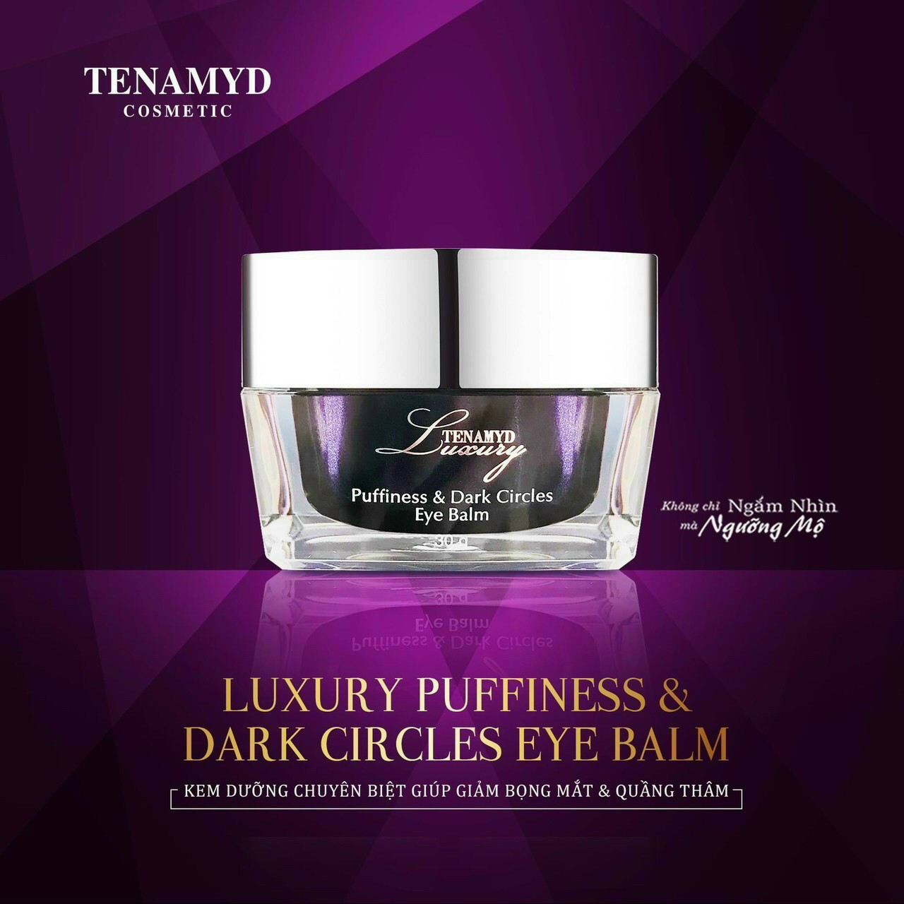 Kem Dưỡng Chuyên Biệt Giúp Giảm Bọng Mắt &amp; Quầng Thâm TENAMYD Luxury Puffiness &amp; Dark Circles Eye Balm 30g