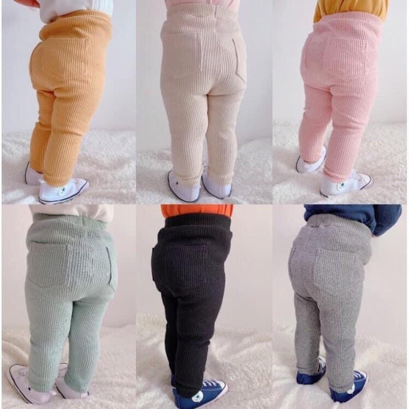 QUẦN LEGGING 2 túi sau cho bé