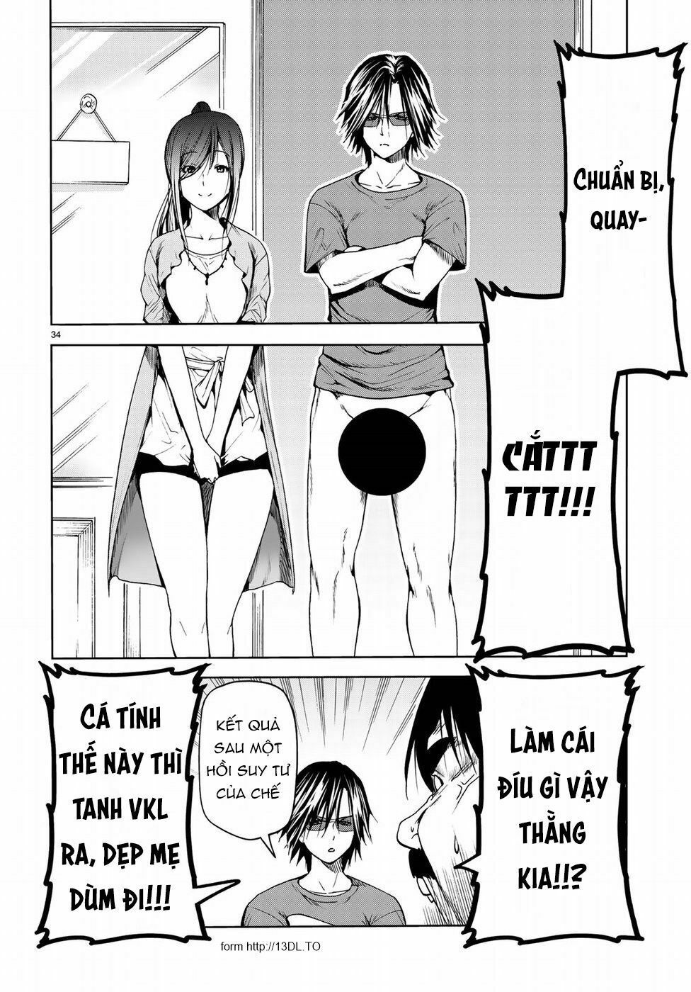 cô gái thích lặn - grand blue chapter 52 34