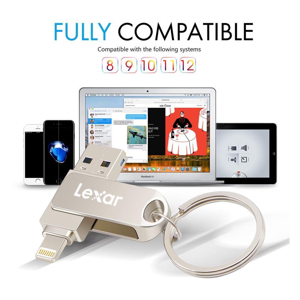 Ổ USB flash 2 trong 1 dung lượng lưu trữ 512GB dành cho iPhone