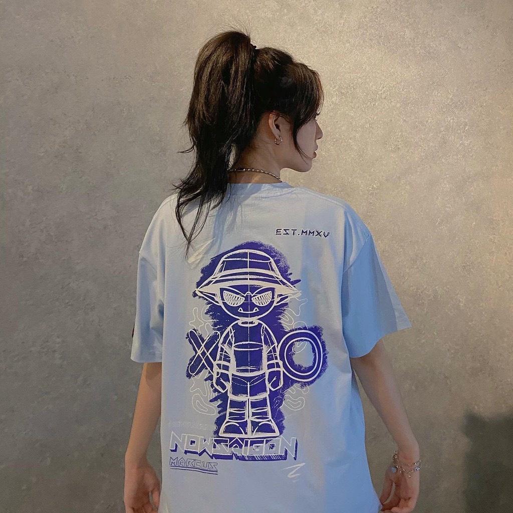 Áo thun unisex tay lỡ NOW SAIGON MARCUS WUNDERKIND TEE || Hany shop