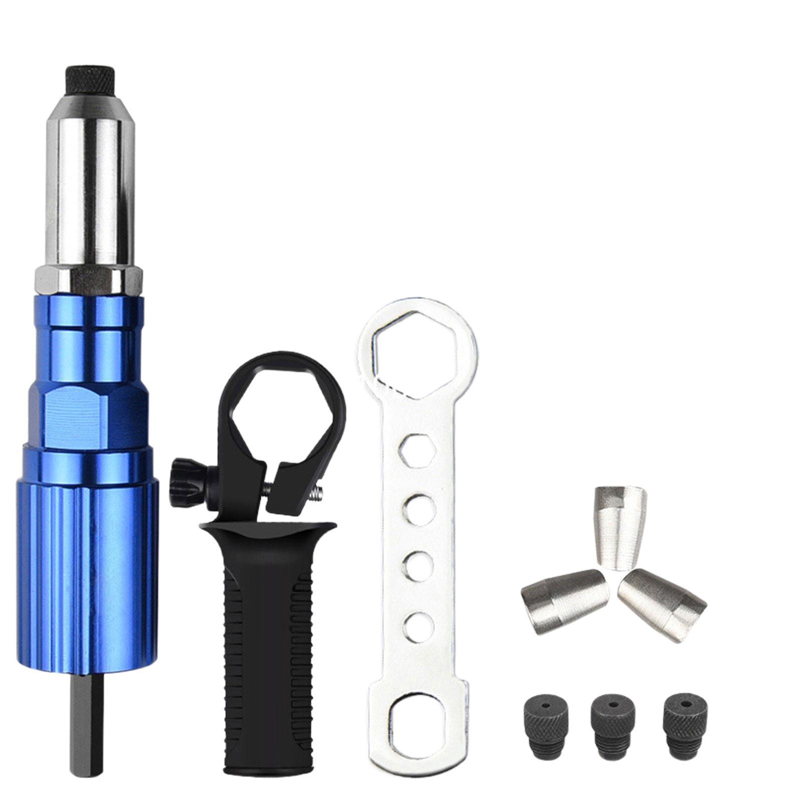 Electric Rivet Adapter Cordless Handy Upgrade Accessory Attachment for Pipes