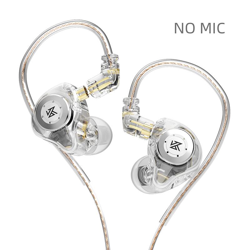 KZ EDX PRO 1DD Dynamic Drive Tarphone Hifi Bass Music Earbud Sport Tiếng ồn Tai nghe KZ EDXPRO ZSTX ZSN PRO ZAS ES4 SKS